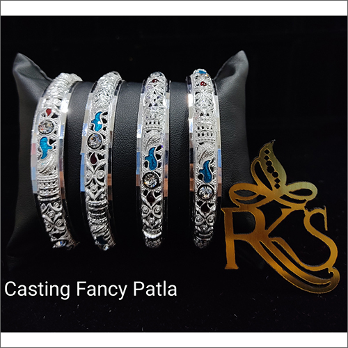 Casting Fancy Silver Bangles