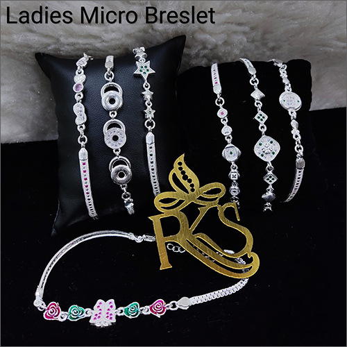 Ladies Designer Silver Bracelet