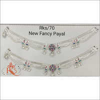 Ladies Fancy Silver Waist Belt