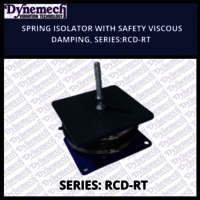SPRING ISOLATOR WITH SAFETY VISCOUS DAMPING, SERIES-RCD-RT