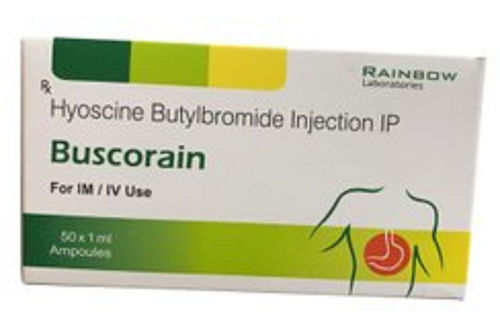 HYOSCINE BUTYLBROMIDE 20MG INJECTION