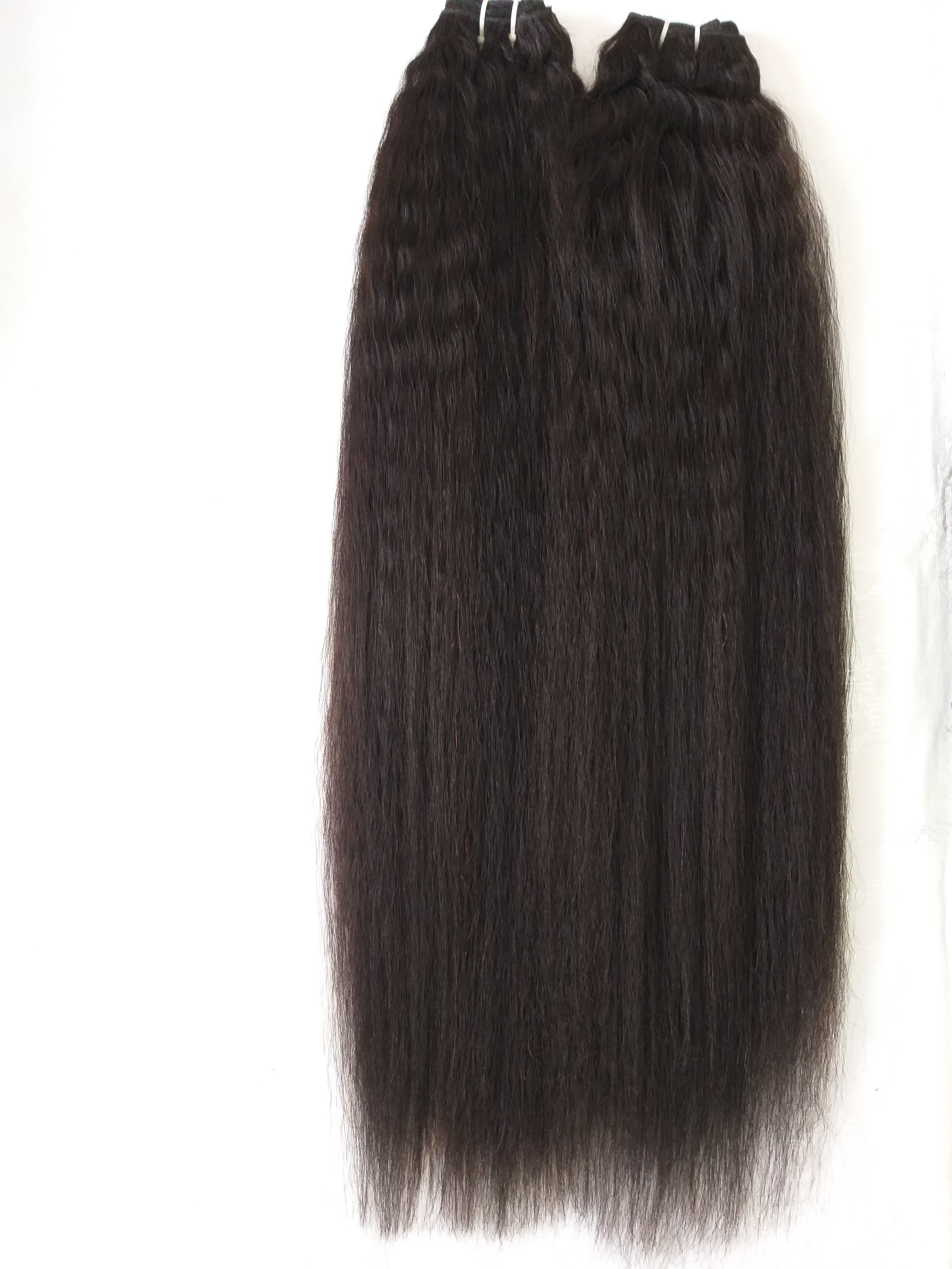 Natural Straight Hair Extensions Tangles and Shedding Free