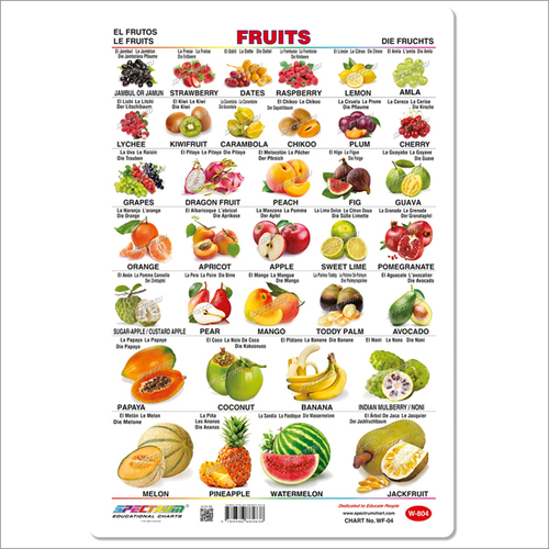 Fruits Wall Charts