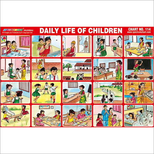 Daily Life Of Children Charts