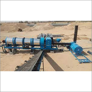 Mobile Asphalt Hot Mix Plant - Color: Blue