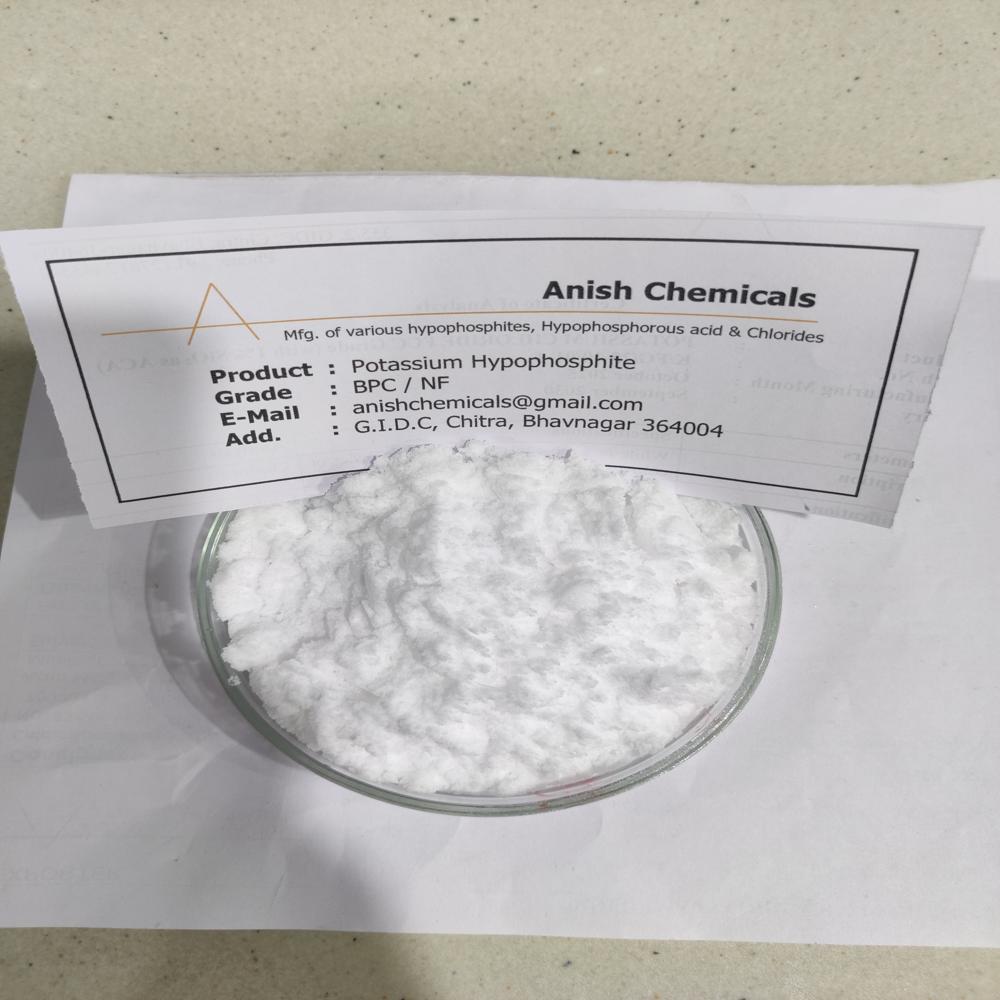 Potassium Hypophosphite - Application: Pharmaceutical