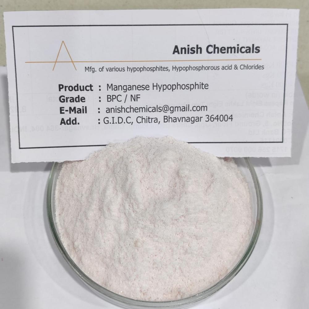 Manganese Hypophosphite Molecular Weight: 202.9 Grams (G)