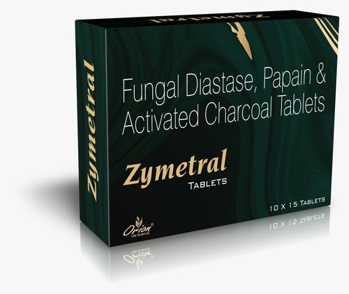 Fungal Diastase Papain & Activated Charcoal Tab