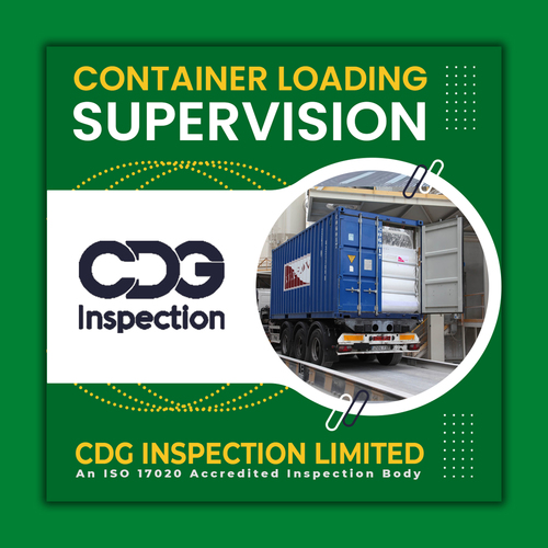 Container Loading Supervision By CDG INSPECTION LIMITED