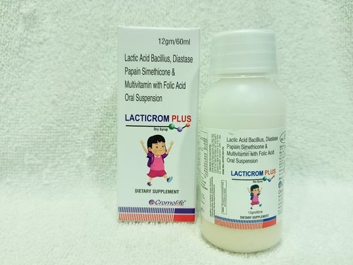 Lctic Acid Bacillius , Diastase, Papain, Simethicone Multivitamin With Folic Acid Oral Suspension