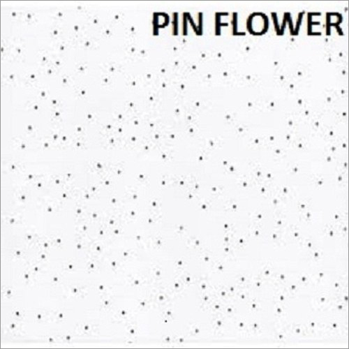 Pin Flower Mineral Fiber Ceiling Tiles By R. K. CEILINGS PVT. LTD.