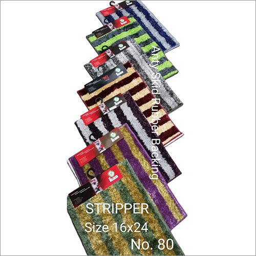 Anti Skid Rubber Backing Stripper Mat