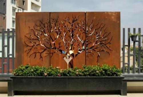 Corten A Steel Application: Construction