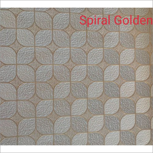 Golden Spiral PVC Gypsum Laminated Ceiling Tiles