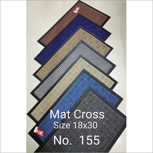 18X30 Cross Rubber Door Mat
