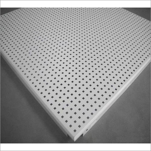 White Metal Ceiling Tiles Manufacturing