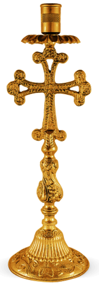 BRASS CHURCH ALTAR CROSS CHURCH SUPPLIES