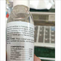 Hand Sanitizer Third Party-Contract Manufacturing