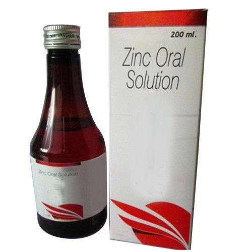 Zinc Oral Solution Syrup Third Party-Contract Manufacturing