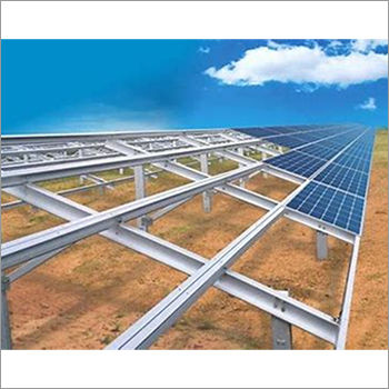 Solar Structure For Module Mounting - Color: Silver