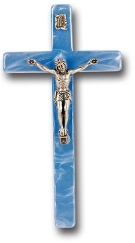 PINK WALL HANGING ALUMINIUM CROSS CRUICIFIX FOR CHURCH CHURCH SUPPLIES