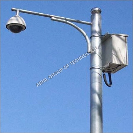 GI CCTV Camera Pole