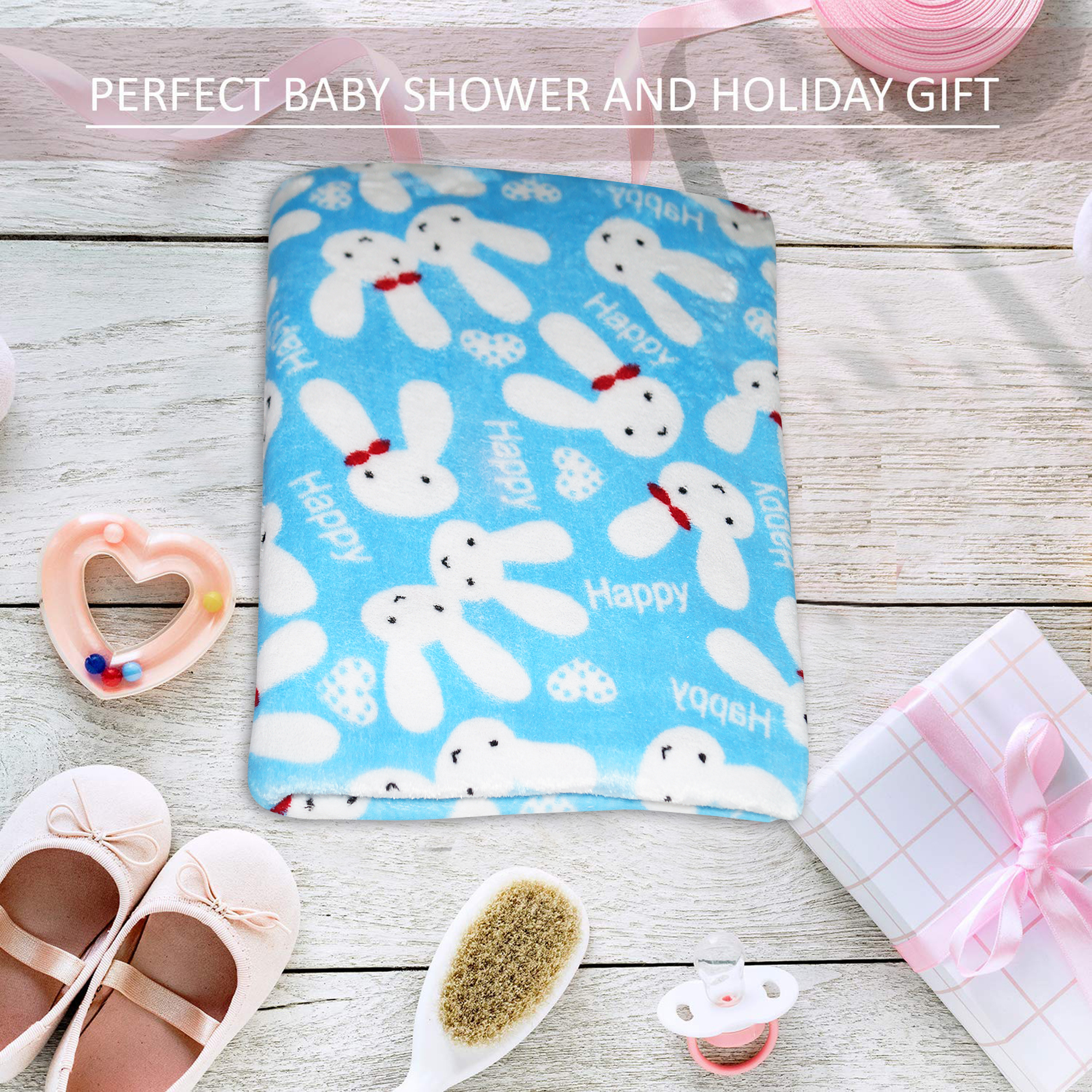 Unisex Baby Plush Blanket