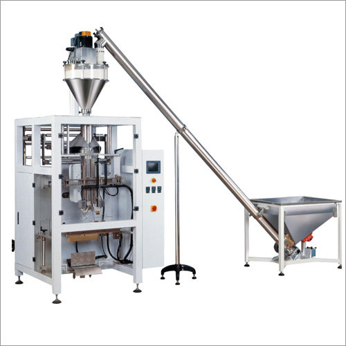 Grainular Servo Auger Filler Collar Type Powder Packaging Machine