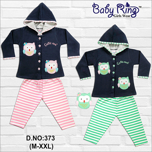 Girls Hoodie With Pant