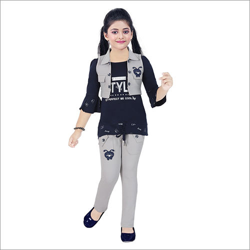 Girls Fancy Top With Pant