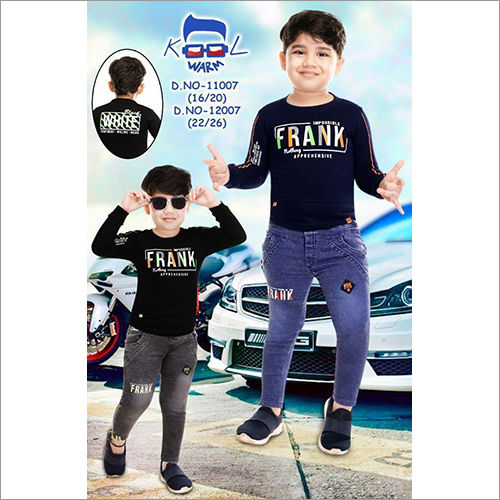 Boys Modern T Shirt With Pant