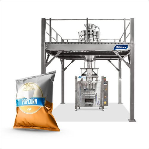 Grainular Corn Puffs Snacks Packaging Machine