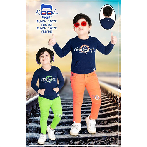 Boys Modern T Shirt With Pant