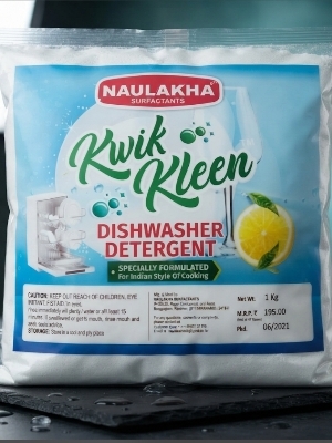 Kwik Kleen Dishwasher Detergent Powder - 3-Year Shelf Life | Efficient and Cost Effective Cleaning Solution for Dishwashers