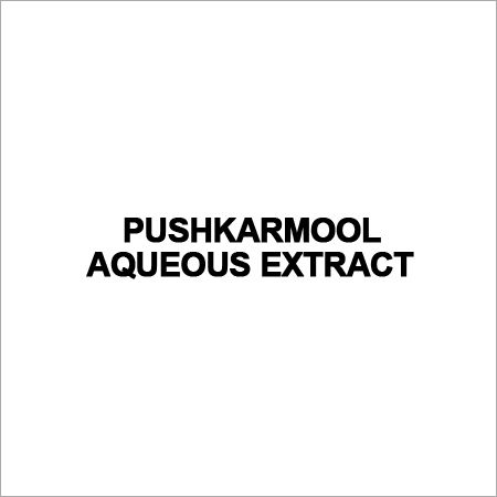 Pushkarmool Aqueous Extract