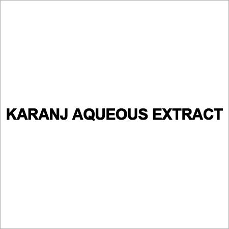 Karanj Aqueous Extract