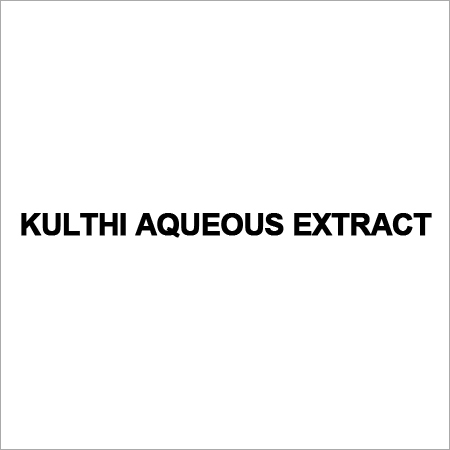Kulthi Aqueous Extract