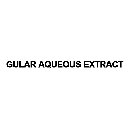 Gular Aqueous Extract