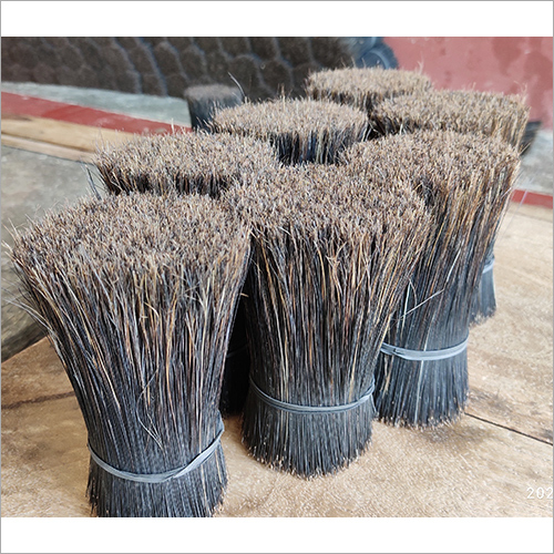 Natural Gray Pig Bristles - Sizes Ranging from 2.25 to 6.50 Inches | High Quality, Ideal for Industrial Applications