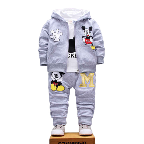 Available In Different Color Kids Printed Hoodies With Pant