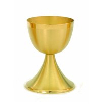 BRASS CHALICE AND PATEN SET CHURCH SUPPLIES
