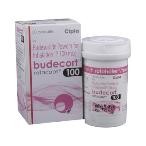 Budesonide Powder for Inhalation IP 100 mg