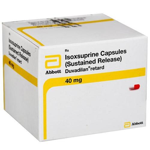 Isoxsuprine Capsules (Sustained Release)