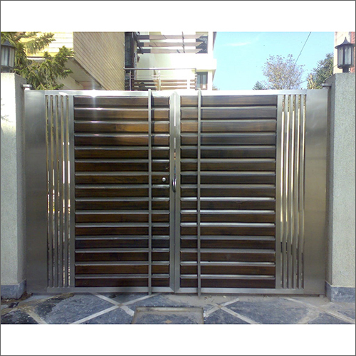Stainless Steel Designer Gate By M/S SURUBALA STEEL EMPORIUM
