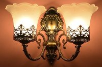 PRADHUMAN Decorative Double Arm Wall Lamp