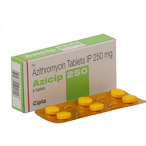 Azithromycin tablet I.P. 250 mg (Azicip)