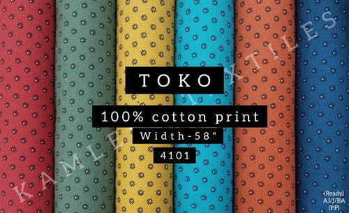 Printed Cotton Shirting Fabrics