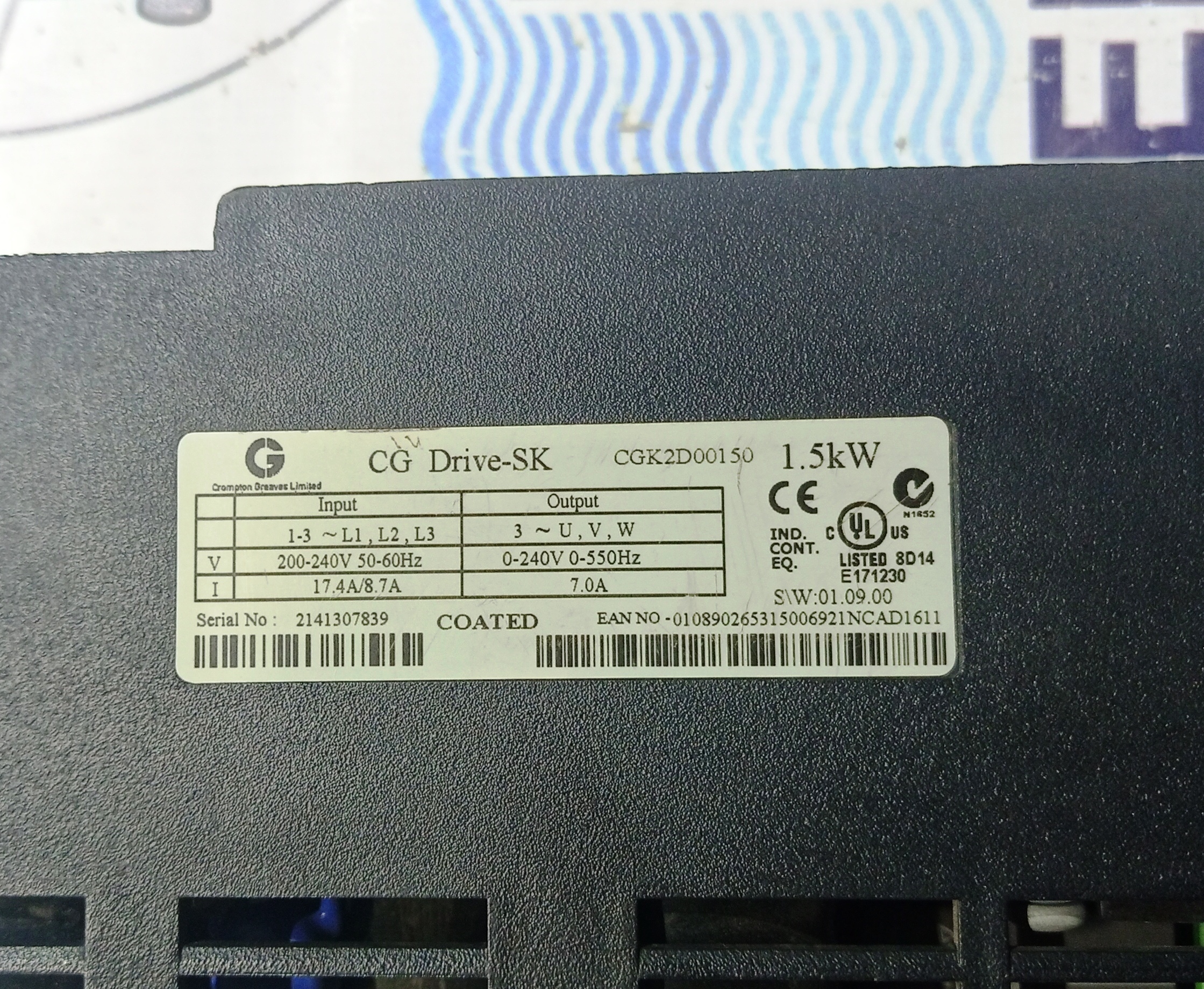 Crompton Greaves 2 Hp Ac Drive