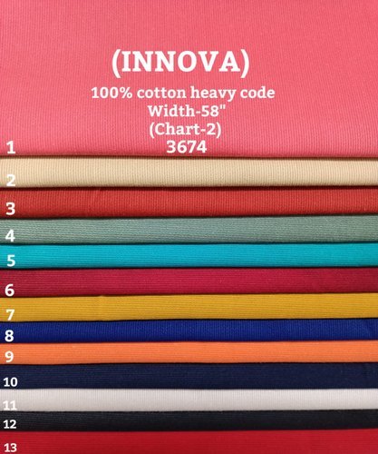Innova 100% Cotton Heavy Code Shirting Fabric