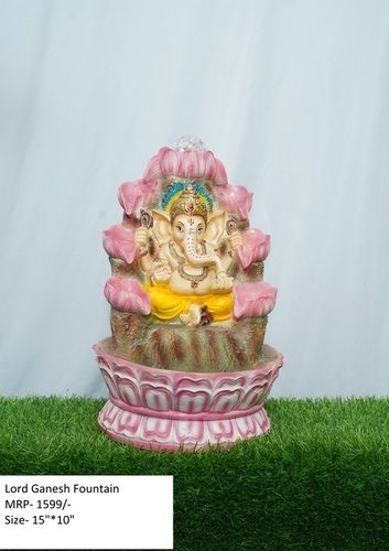 All Color Lord Ganesh  Fountain